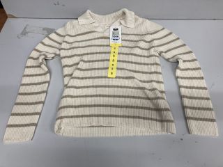 WEATHER PROOF VINTAGE KNITTED JUMPER S