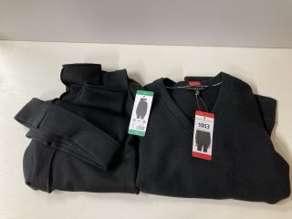 2 X MARC NEW YORK BLACK JUMPERS M