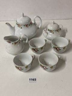 WATERSIDE FINE CHINA TEA SET