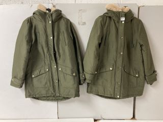 2 X BRANDED DESIGNER COATS