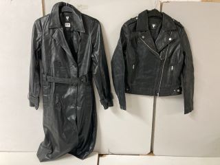 2 X BRANDED DESIGNER COATS