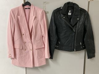 2 X BRANDED DESIGNER COATS