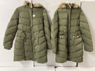 2 X BRANDED DESIGNER COATS