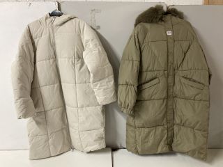 2 X BRANDED DESIGNER COATS