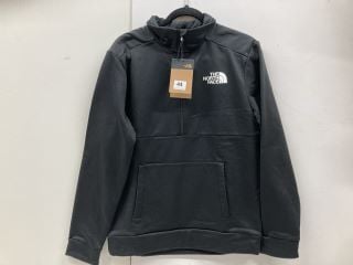 THE NORTH FACE MEN'S 1/4 ZIP BLACK JACKET SIZE M