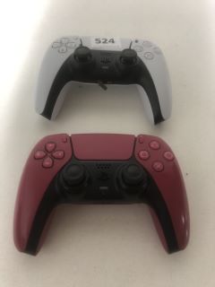 2 X SONY PLAYSTATION 5 DUALSENSE WIRELESS CONTROLLERS