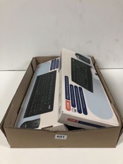 BOX OF LOGIK KEYBOARD AND MOUSE SETS