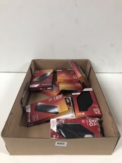 BOX OF ASSORTED PROTECTIVE SMARTPHONE CASES