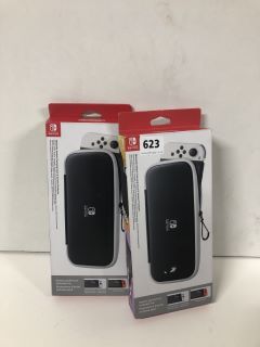 2 X NINTENDO SWITCH CARRY CASES