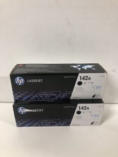 2 X HP TONER CARTRIDGES W1420A