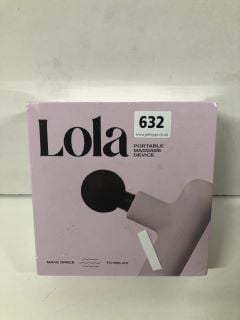 LOLA PORTABLE MASSAGE DEVICE