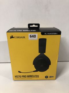 CORSAIR HS70 PR WIRELESS GAMING HEADSET