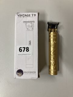 T9 PROFESSIONAL VINTAGE HAIR CLIPPER