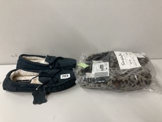 TWO PAIRS OF SHOES TO INCLUDE HUSH PUPPIES SIZE 7