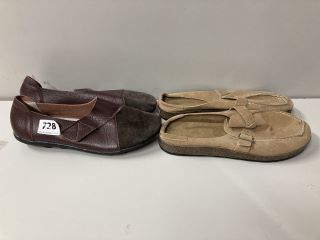 TWO PAIRS OF FOOTWEAR TO INCLUDE FASHION SANDALS