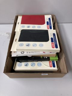 BOX OF ASSORTED TABLET CASES AND FOLIOS