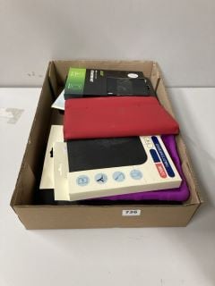 BOX OF ASSORTED TABLET CASES AND FOLIOS