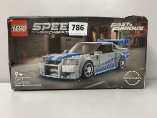 LEGO FAST AND FURIOUS SPEED CHAMPIONS SET