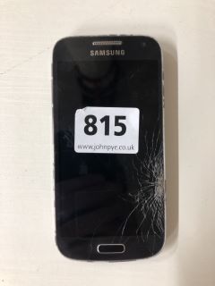 SAMSUNG SMARTPHONE (SMASHED SCREEN, UNTESTED, WITHOUT CHARGER)