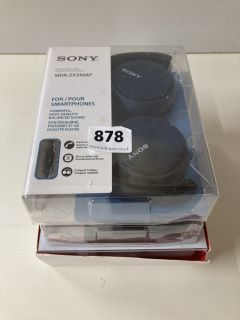 3 X ASSORTED SONY HEADPHONES