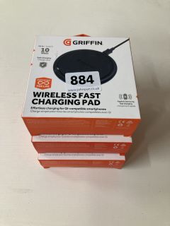 3 X GRIFFIN WIRELESS CHARGERS