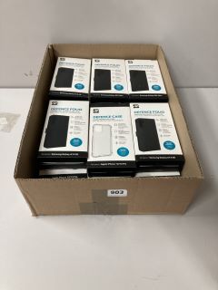 A LARGE BOX OF ASSORTED ZAGG PROTECTIVE SMARTPHONE CASES