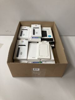 A BOX OF ASSORTED SMARTPHONE PROTECTIVE CASES