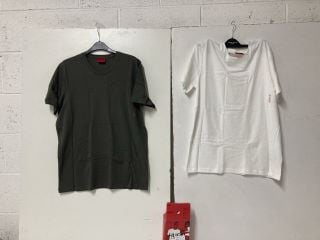 HUGO BOSS ROUND NECK T SHIRT DOUBLE PACK M