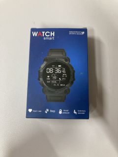 WATCH SMART SPORTS FITNESS WATCH WITH SILICONE STRAP