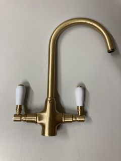 ARMSTRONG CRANE NECK TAP IN BRASS