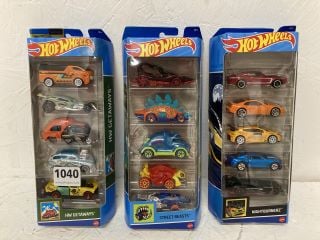 3 X ASSORTED HOT WHEELS PACKS INC STREET BEASTS