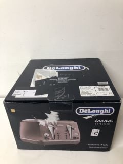 DELONGHI ICONA 4 SLICE TOASTER