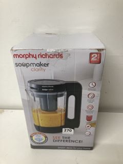 MORPHY RICHARDS SOUP MAKER