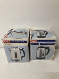 2 X LOGIK KETTLE