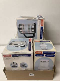 QTY OF LOGIK ITEMS INC KETTLE