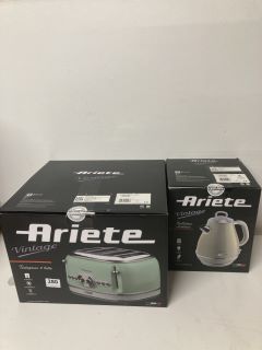 ARITETE VINTAGE KETTLE AND TOASTER