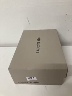 LACOSTE TRAINERS SIZE 12 YOUNGER