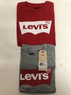 2 X LEVIS T-SHIRTS INC SIZE 16A