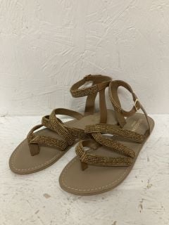 MONSOON LEATHER SANDALS SIZE:6