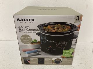 SALTER 3.5 LITRE SLOW COOKER