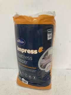 SILENTNIGHT IMPRESS DOUBLE MATTRESS TOPPER