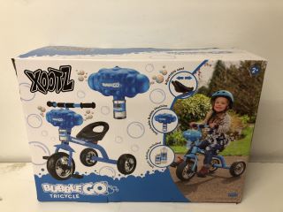 XOOTZ BUBBLE GO TRICYCLE