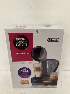 DELONGHI NESCAFE DOLCE GUSTO INFINISSIMA COFFEE MACHINE