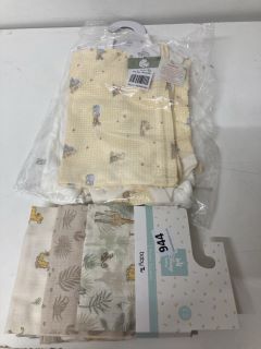 QTY OF ASSORTED ITEMS INC WINNIE THE POOH BABY CLOTHES