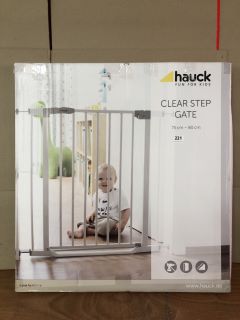 HAUCK CLEAR STEP GATE