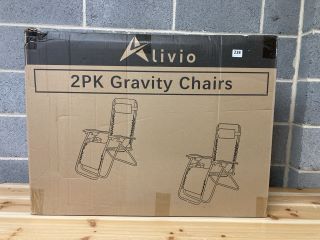 LIVIO 2 PIECE GRAVITY CHAIR SET