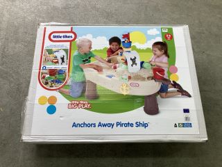 LITTLE TIKES ANCHORS AWAY PIRATE SHIP PLAY SET