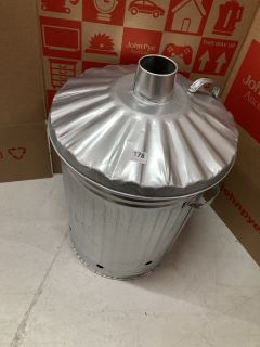 ALUMINIUM BIN WITH LID