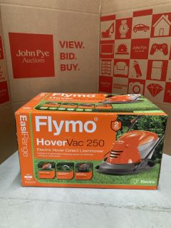 FLYMO HOVER VAC 250 ELECTRIC HOVER COLLECT LAWNMOWER