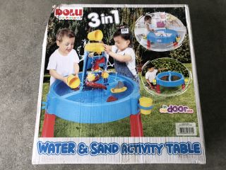 DOLU 3 IN 1 WATER & SAND ACTIVITY TABLE